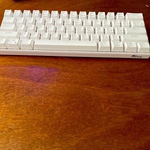 Royal Kludge rk61 Only used twice still works all lights work and all keys work.